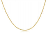 Choker Beaded - Classic Gold 2mm