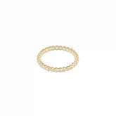 classic gold 2mm bead ring