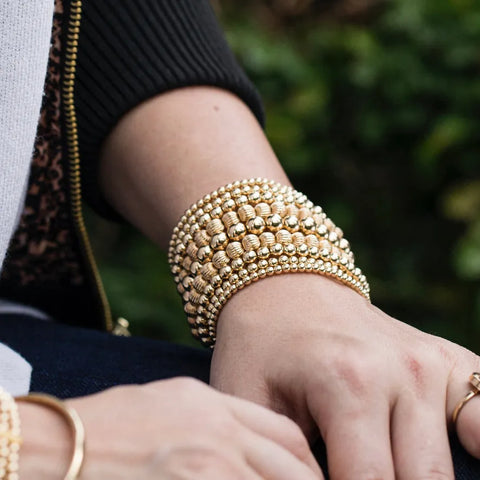 Dignity Gold 6mm Bracelet