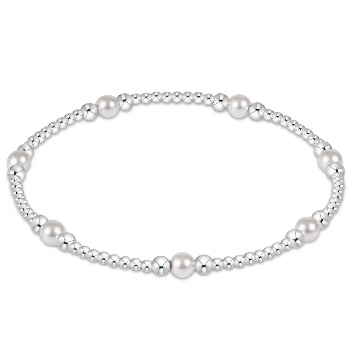 Purpose Pearl 4mm Sterling Bracelet