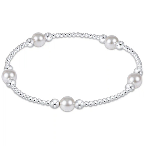Purpose Pearl 6mm Sterling Bracelet