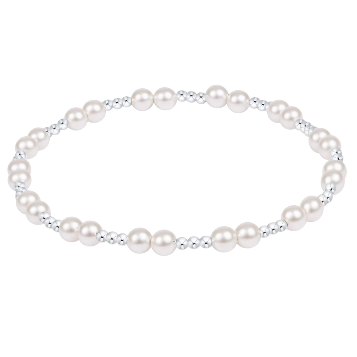 Together Pearl 4mm Sterling Bracelet