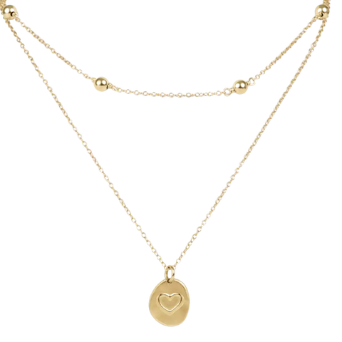 e's go-to gift layers - gold small inspire love