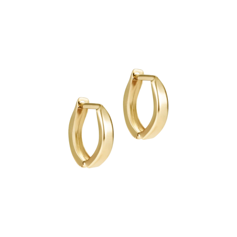 Huggie Gold 0.5" Hoop