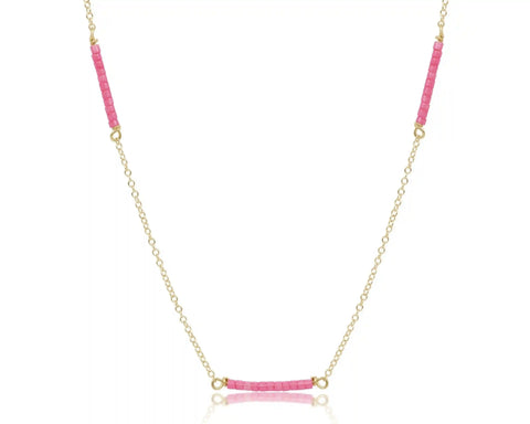 15" Choker Simplicity Chain Gold - Hope Bliss - Bubblegum
