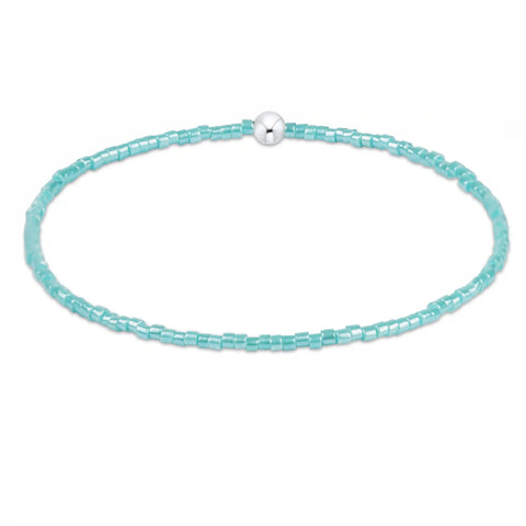 Hope Classic Sterling Bracelet - Sea Glass