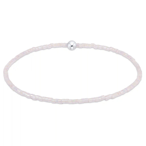 Hope Classic Sterling Bracelet - Silky White
