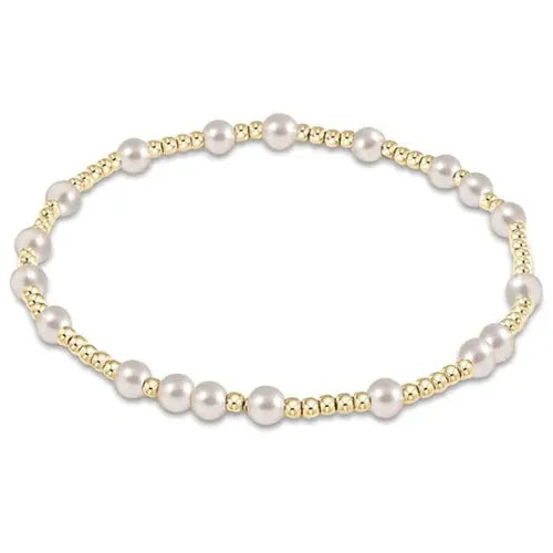 egirl Hope Unwritten Pearl 4mm Bracelet