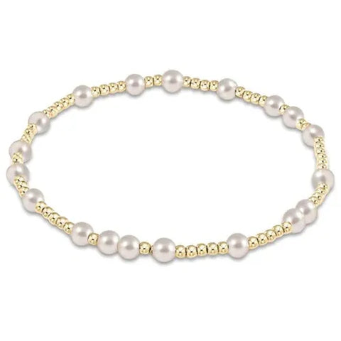 egirl Hope Unwritten Pearl 4mm Bracelet