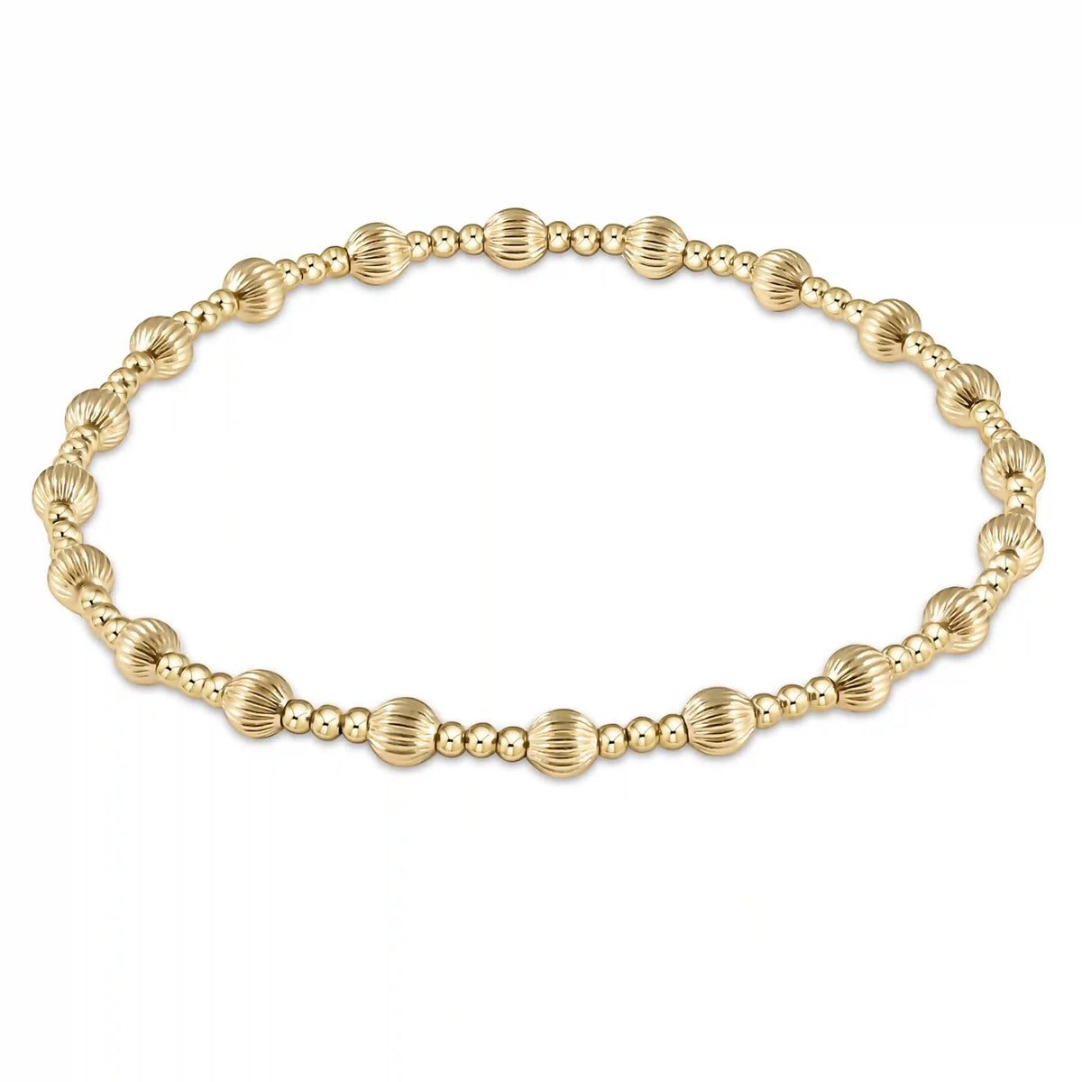 Dignity Sincerity Gold 4mm Bracelet