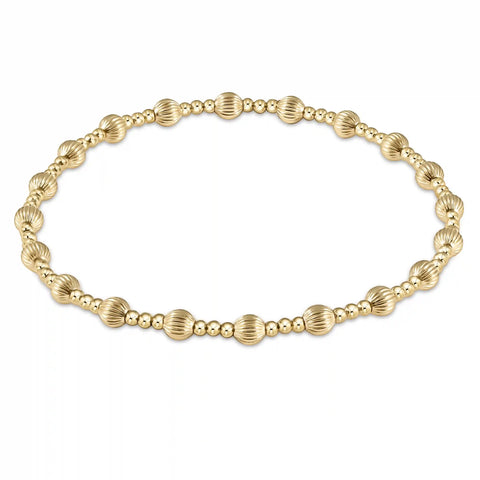 Dignity Sincerity Gold 4mm Bracelet