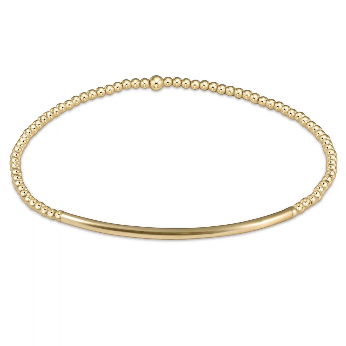 Bliss Bar Gold 2mm Bracelet
