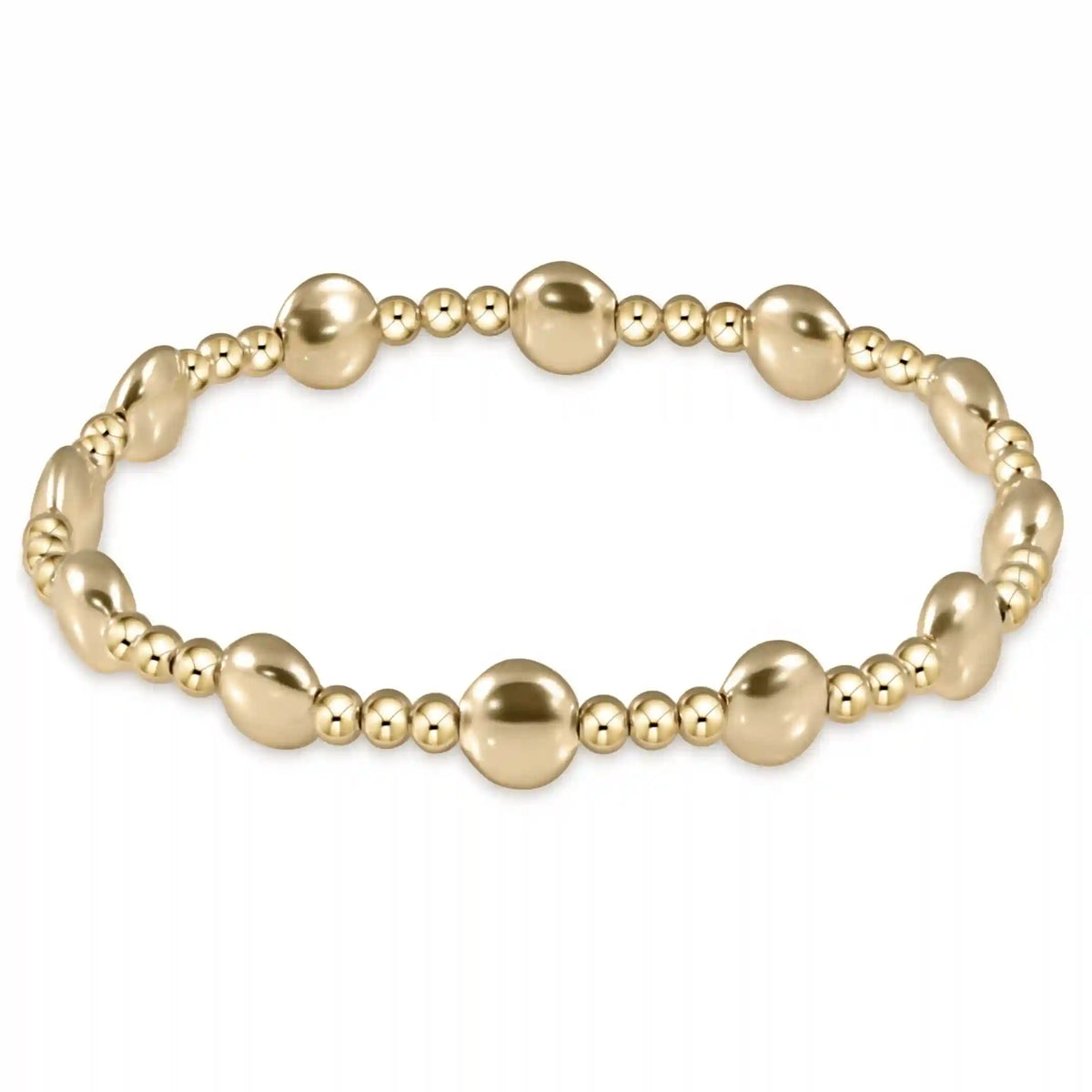 Honesty Sincerity Gold 6mm Bracelet