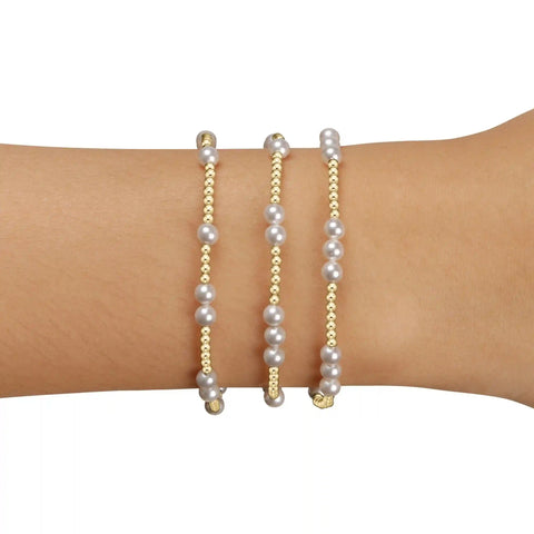 hope unwritten pearl stack - 4mm