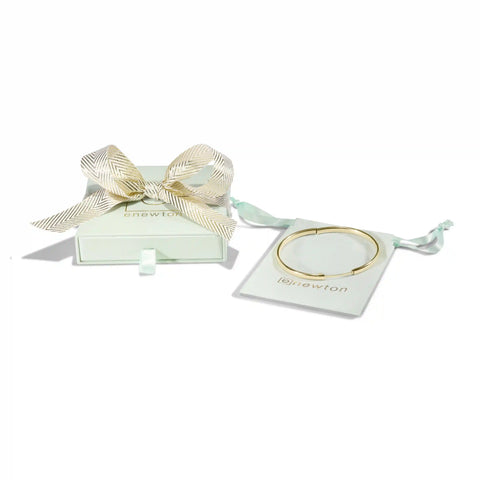 Cherish Gold Bangle Bracelet Small