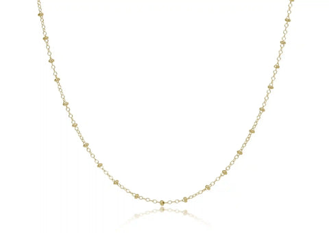 Choker Simplicity Chain Gold - Classic Gold 2mm