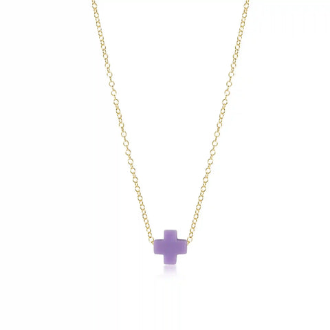 egirl 14" Necklace Gold - Signature Cross