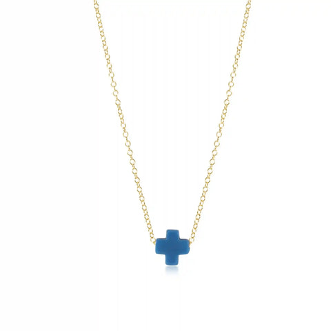egirl 14" Necklace Gold - Signature Cross