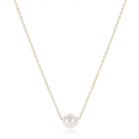 16" Necklace Gold - Admire Pearl