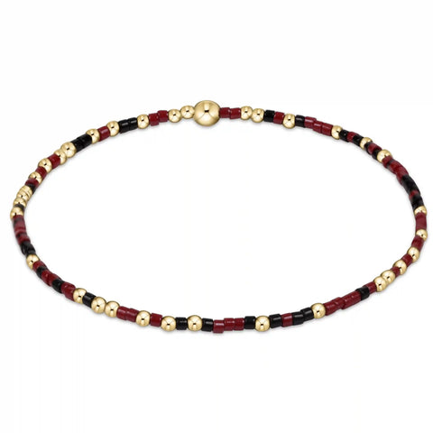 Gameday Hope Unwritten Bracelet - Maroon-Black
