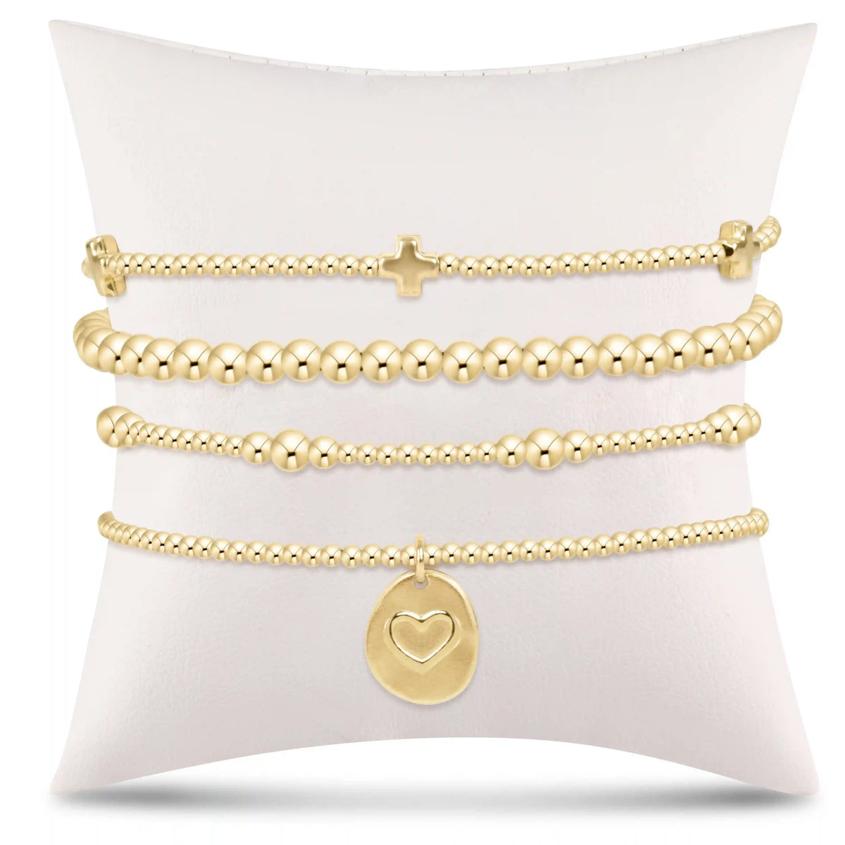 e's go-to gift stack - gold small inspire love