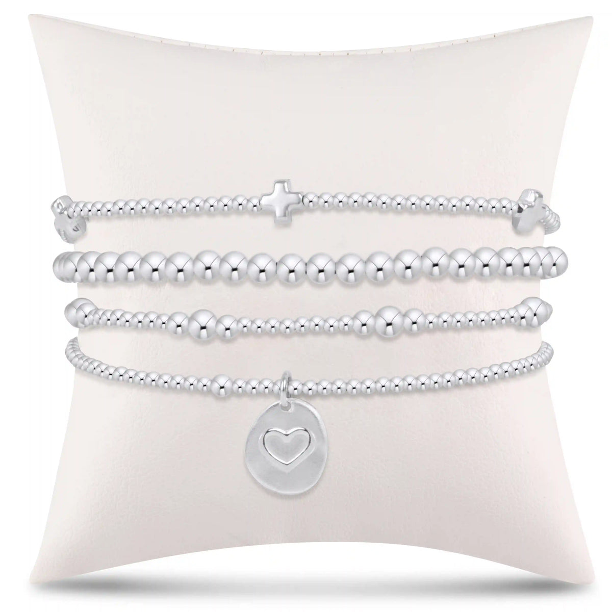 e's go-to gift stack - sterling small inspire love
