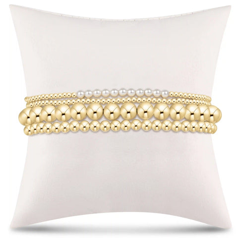 everyday stack of 4 - pearl