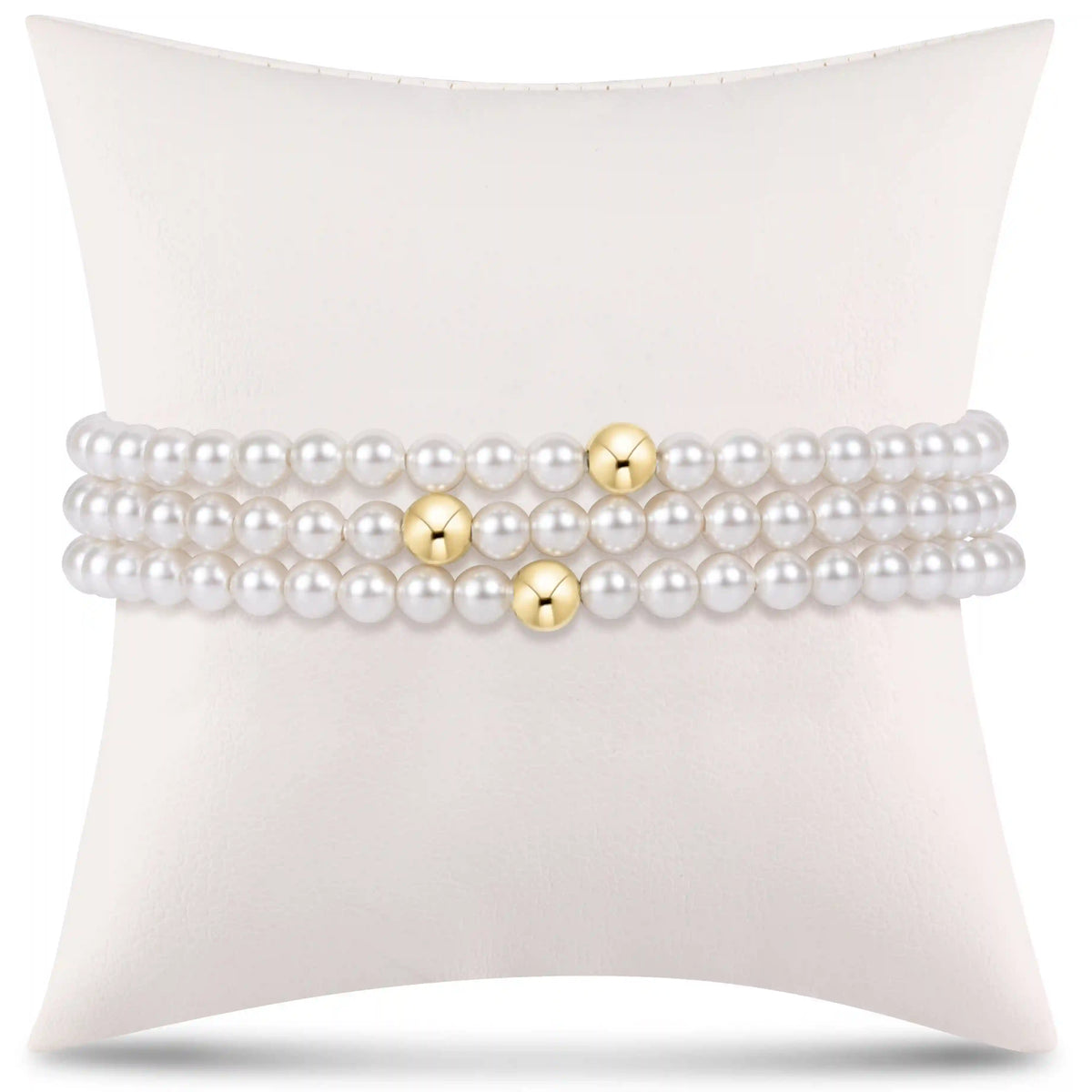 classic pearl stack - 4mm