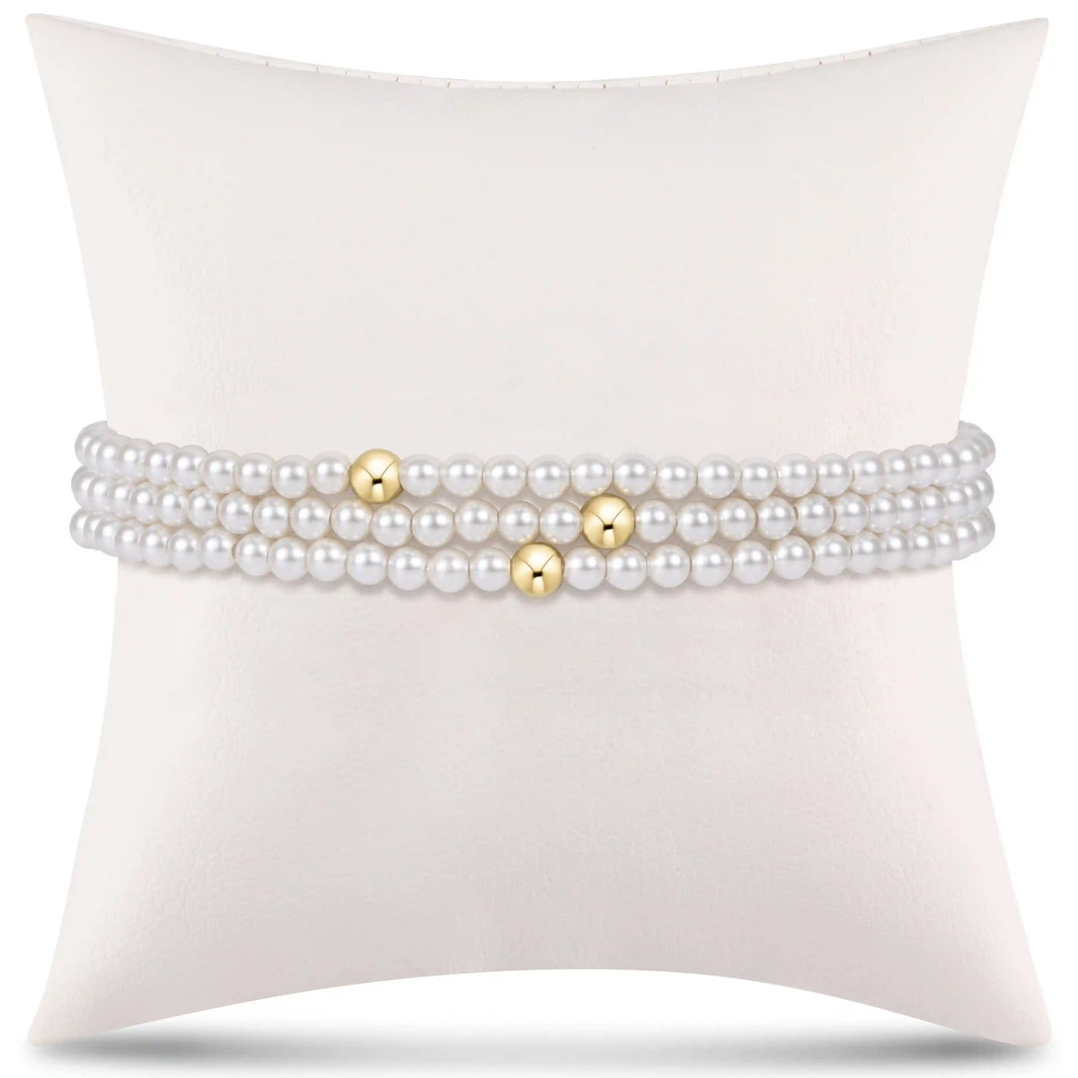 classic pearl stack - 3mm
