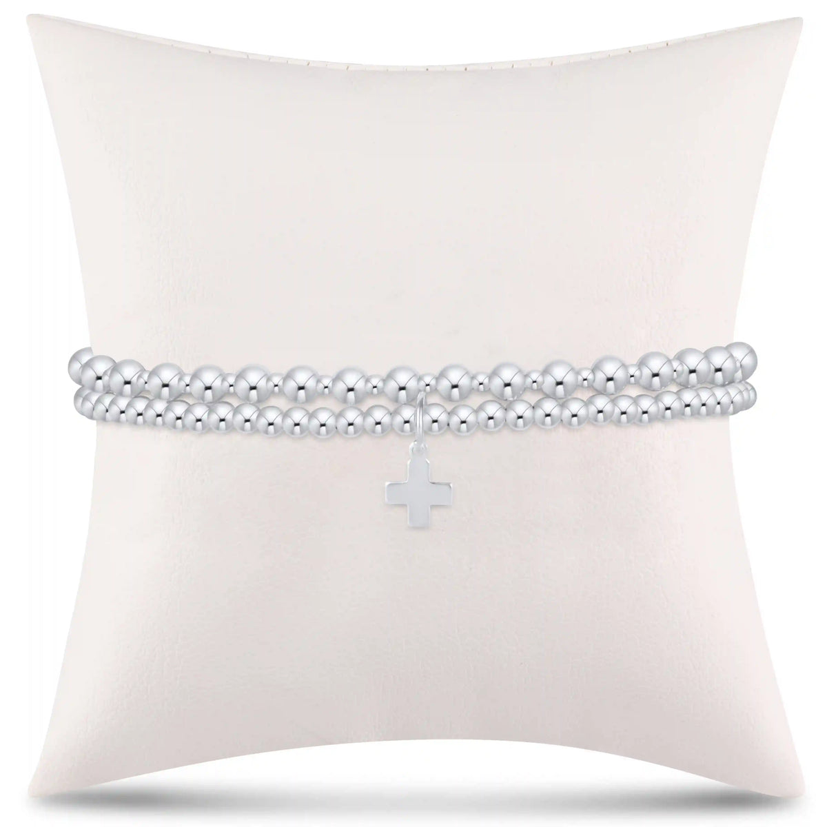 enewton Extends - grateful for you gift stack - sterling signature cross charm