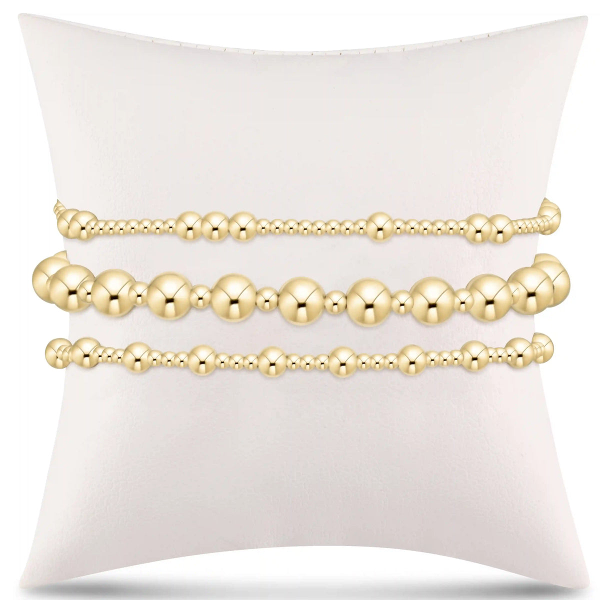 elevate the everyday gift stack - gold