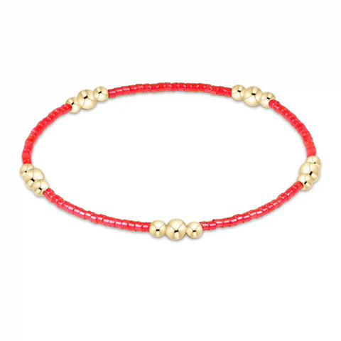 Hope Purpose Gold Bracelet - Sherbert