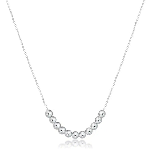 16" Necklace Sterling - Beaded Bliss Sterling