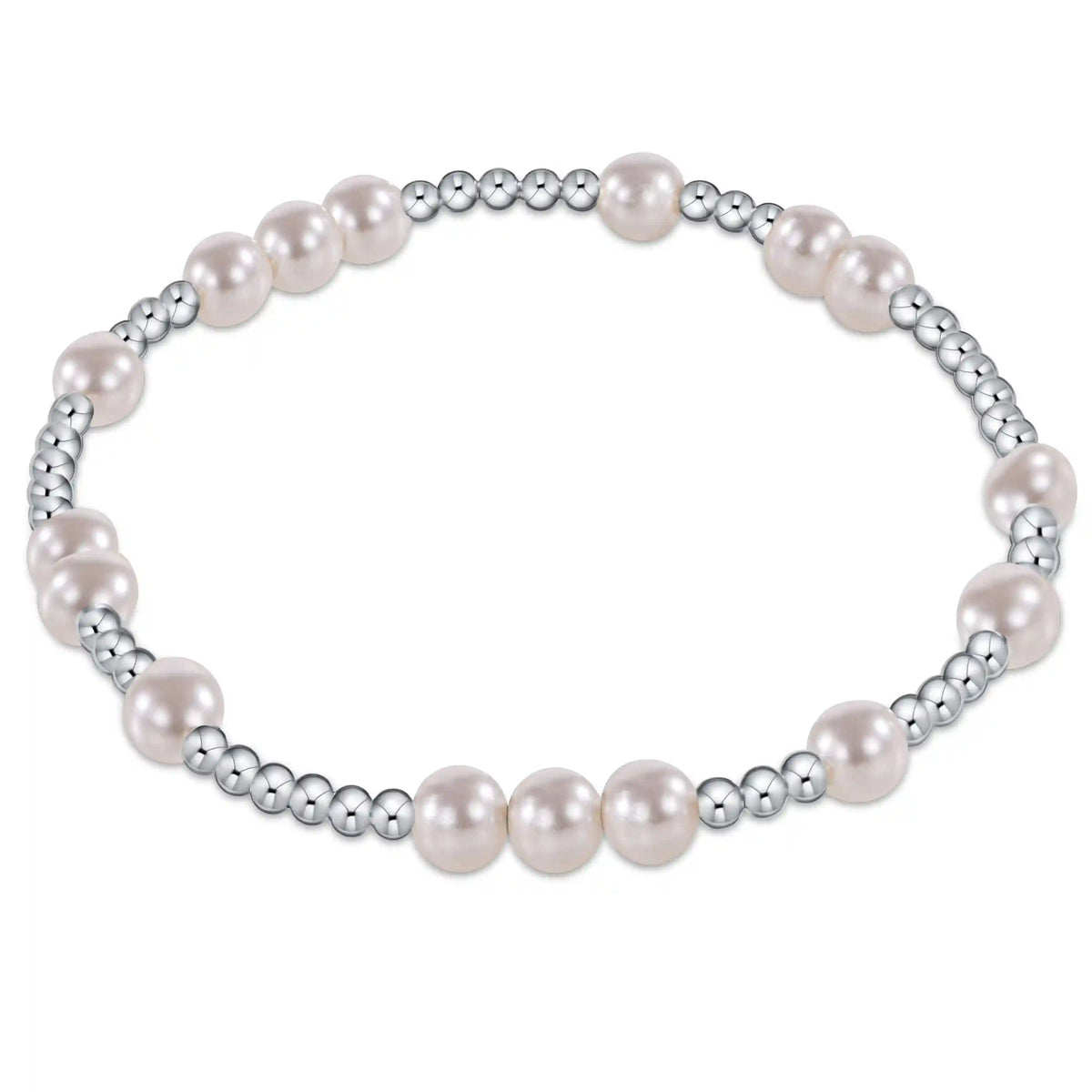 Hope Unwritten Pearl 5mm Sterling Bracelet