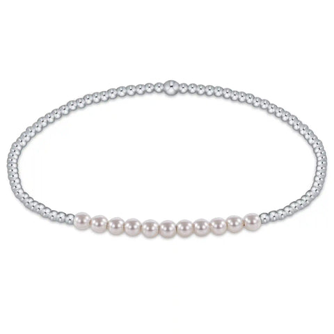 Bliss Pearl 3mm Sterling Bracelet