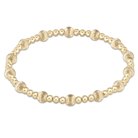 Dignity Sincerity Gold 5mm Bracelet
