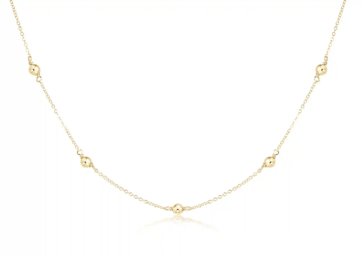 Choker Simplicity Chain Gold - Classic Gold 4mm