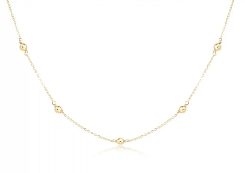 Choker Simplicity Chain Gold - Classic Gold 4mm