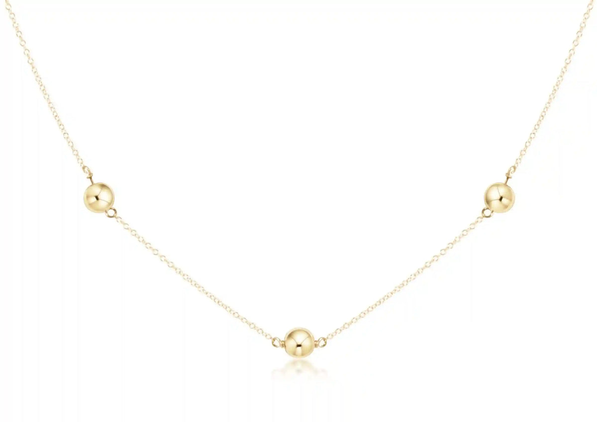 15" Choker Simplicity Chain Gold - Classic Gold 6mm
