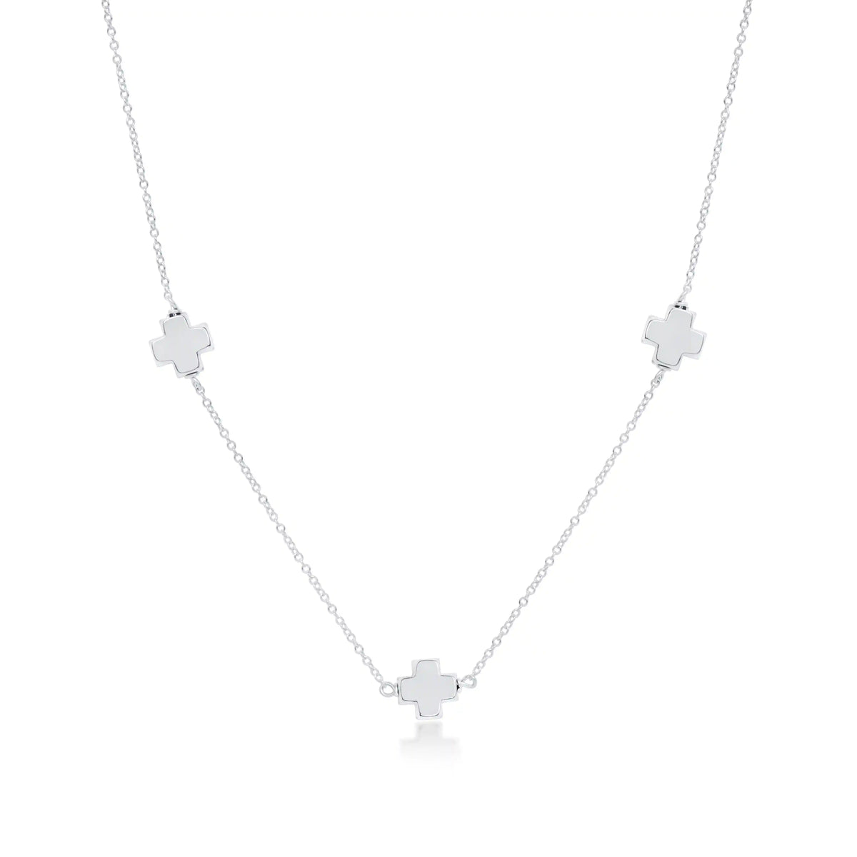Choker Simplicity Chain Sterling - Signature Cross Sterling