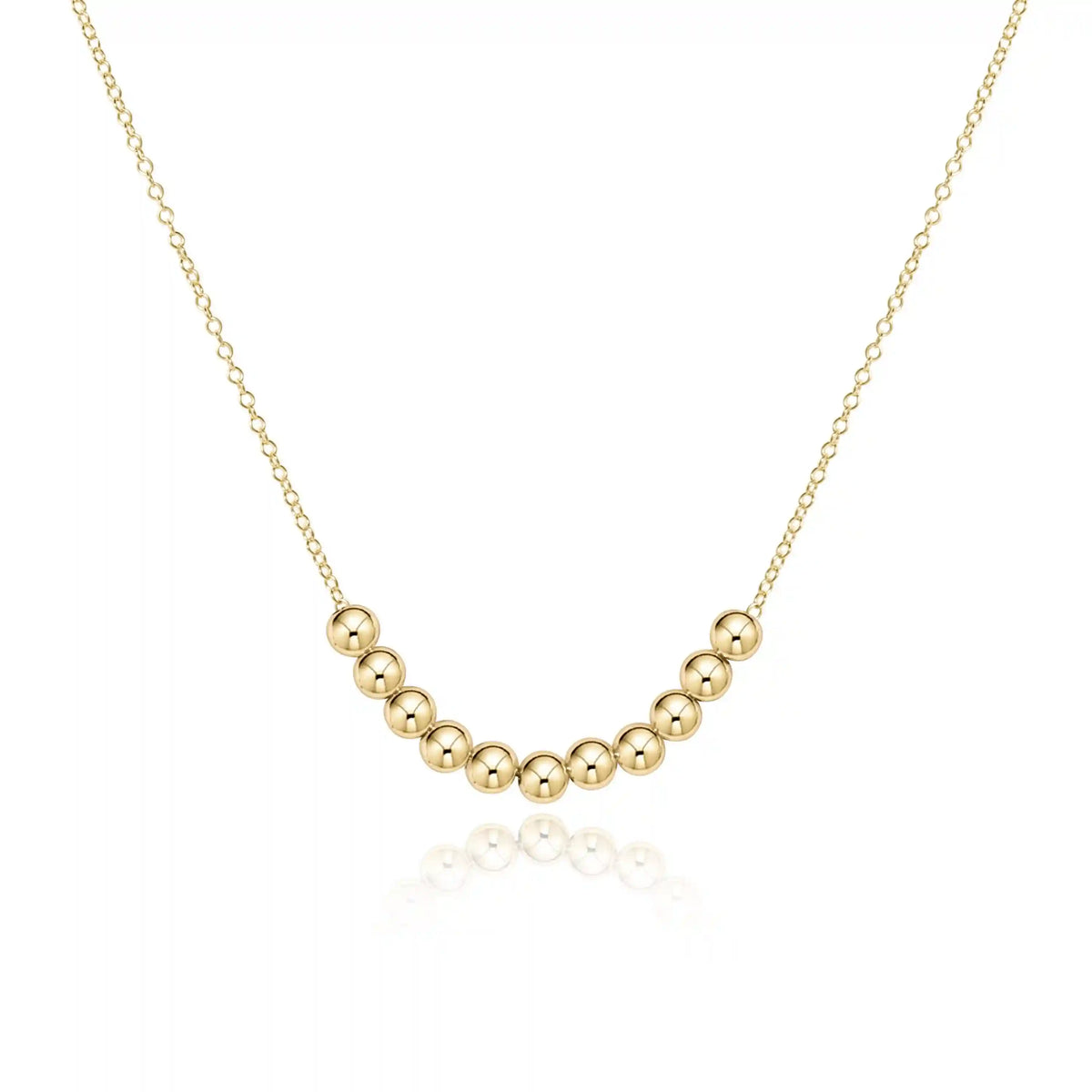 16" Necklace Gold - Beaded Bliss Gold