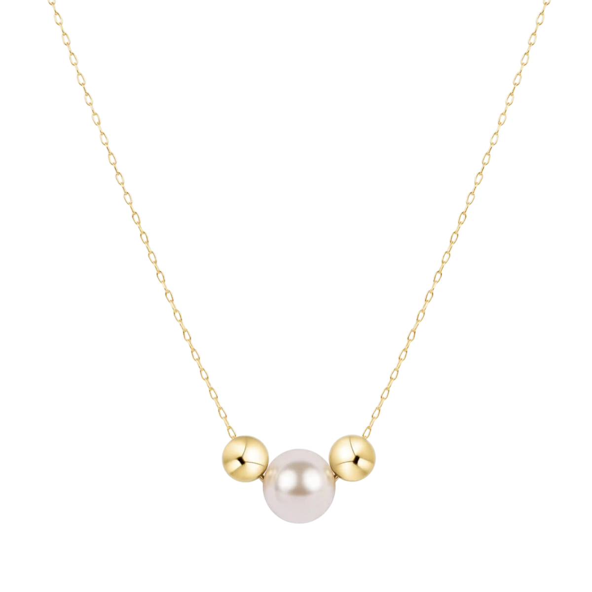 16" Necklace Gold - Purpose Pearl