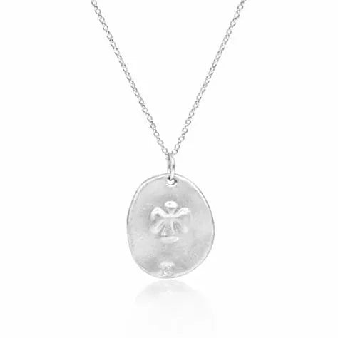 16" Necklace Sterling - Inspire Sterling Disc